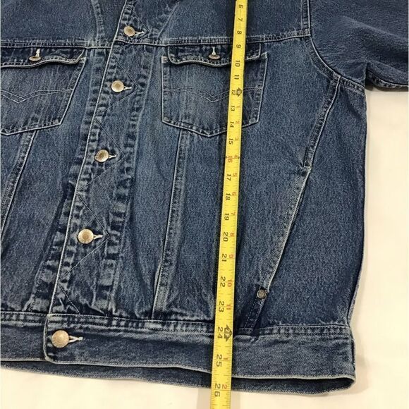 The Disney Catalog Jean Jacket The Seven Dwarfs Denim Vintage 90’s Size Large - Picture 13 of 16